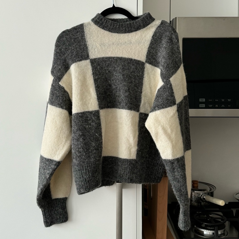 &other stories fur sweater - S